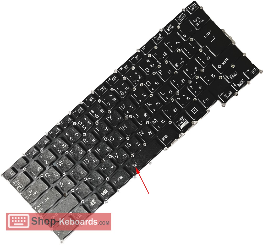 Fujitsu FJM20C36GB Keyboard replacement