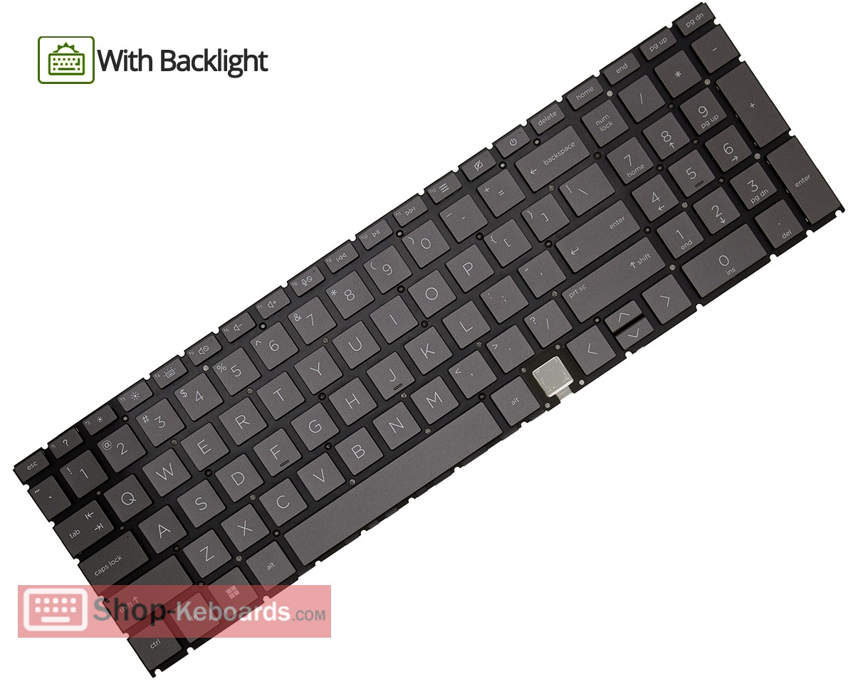 HP ENVY 17-CG0999  Keyboard replacement