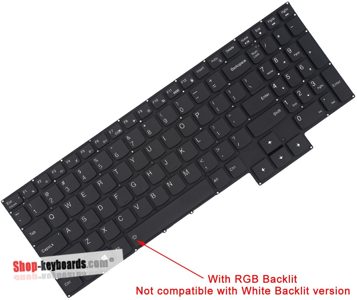 Lenovo 5CB1D06050 Keyboard replacement