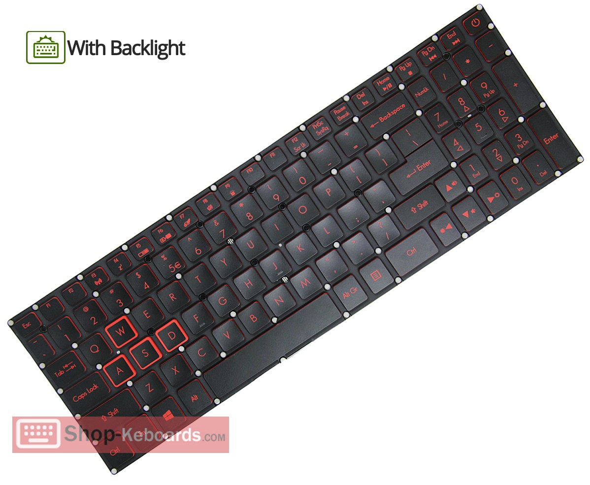 Acer NITRO AN515-52-50MD  Keyboard replacement