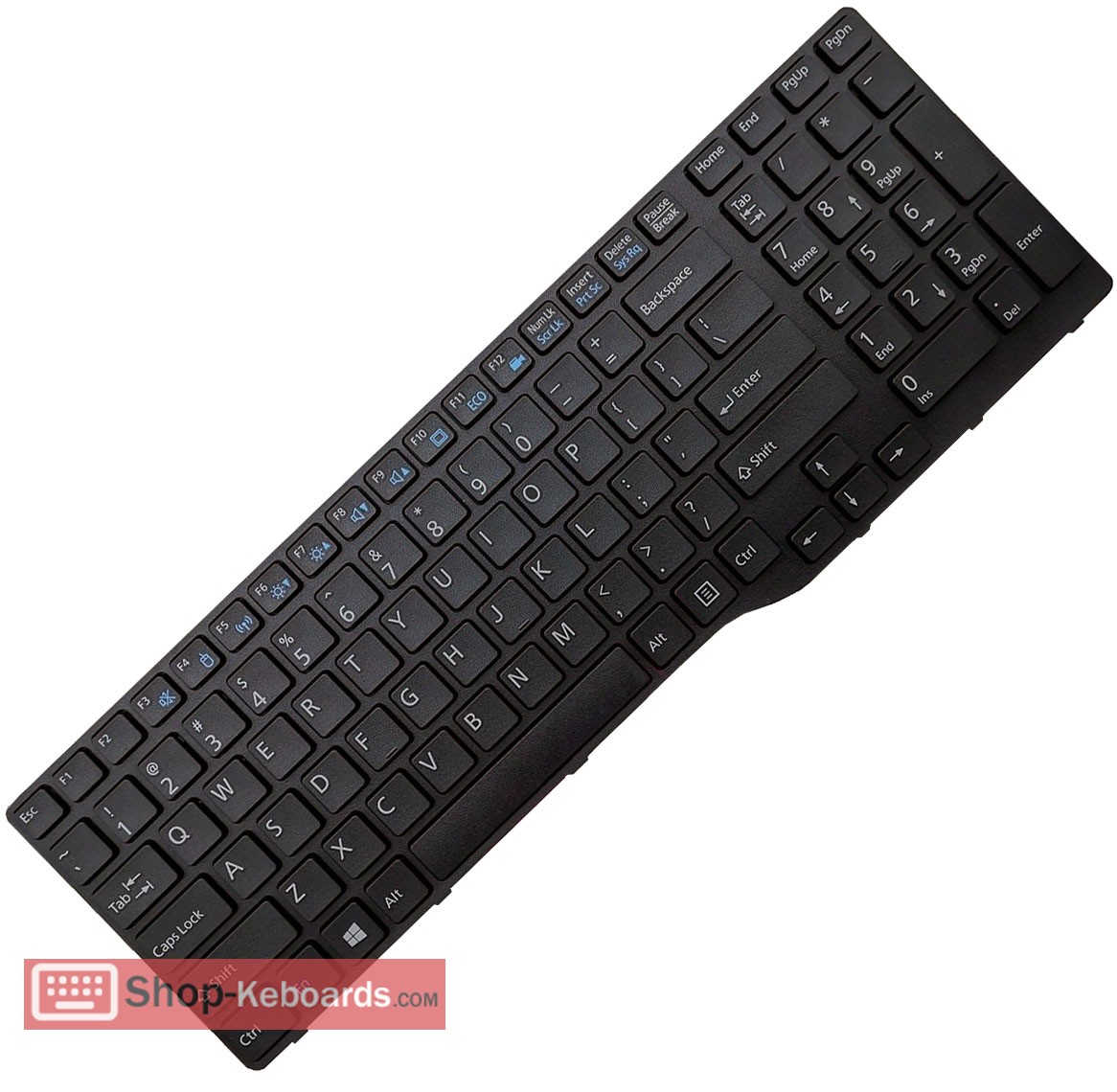 Fujitsu Lifebook AH556-VB711 Keyboard replacement