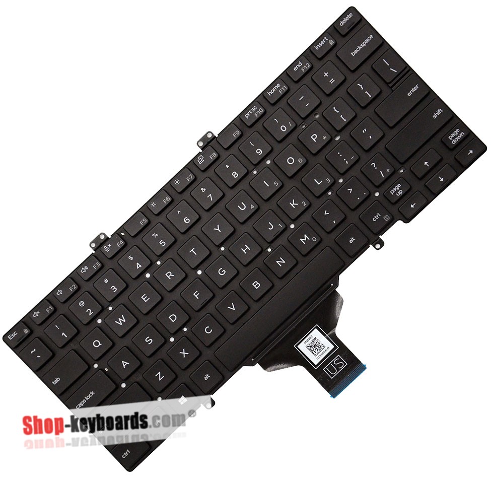 Genuine Replacement Dell Latitude 7400 2In1 keyboards with High