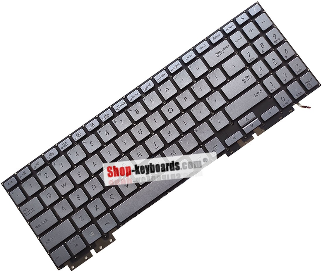 Asus Q508UG Keyboard replacement