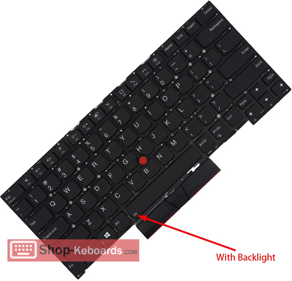 Lenovo 5M10Z41539 Keyboard replacement