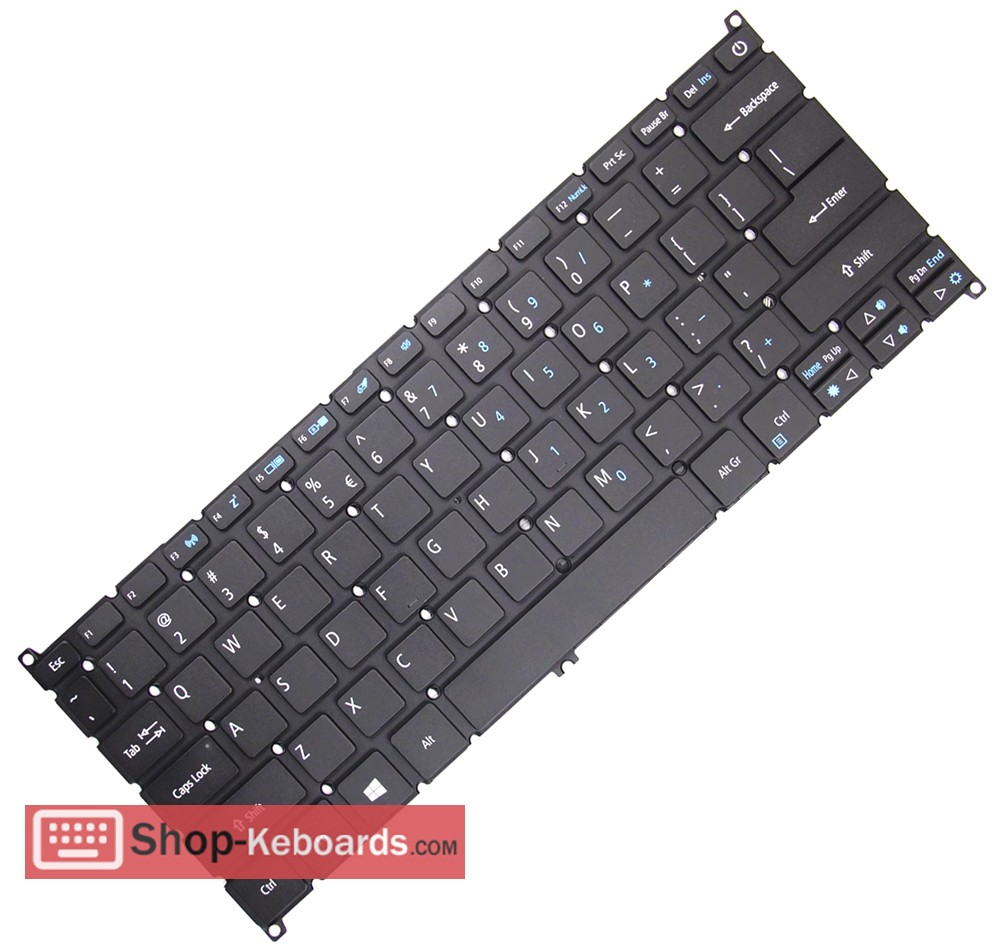 Acer SWIFT 3 swift-3-sf314-52-36je-36JE  Keyboard replacement