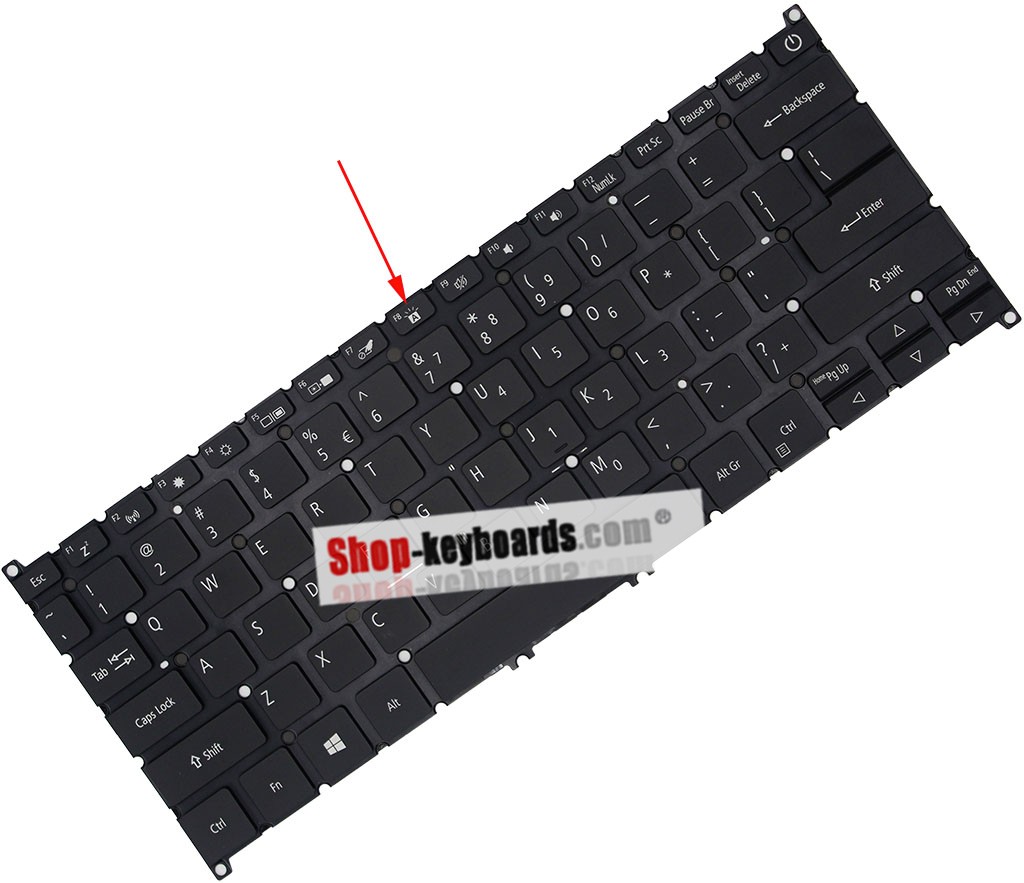 Acer ASPIRE 5 A514-54-56VJ  Keyboard replacement