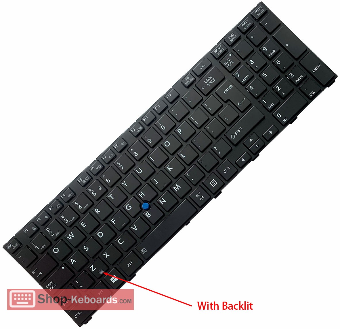 Toshiba TECRA W50-A-104 SERIES  Keyboard replacement
