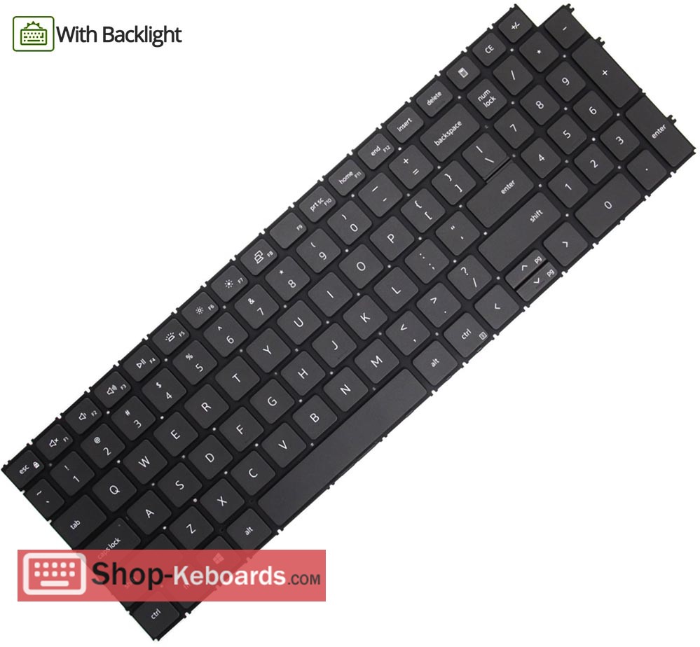 Replacement Dell Inspiron 15 3511 laptop keyboards with High Quality