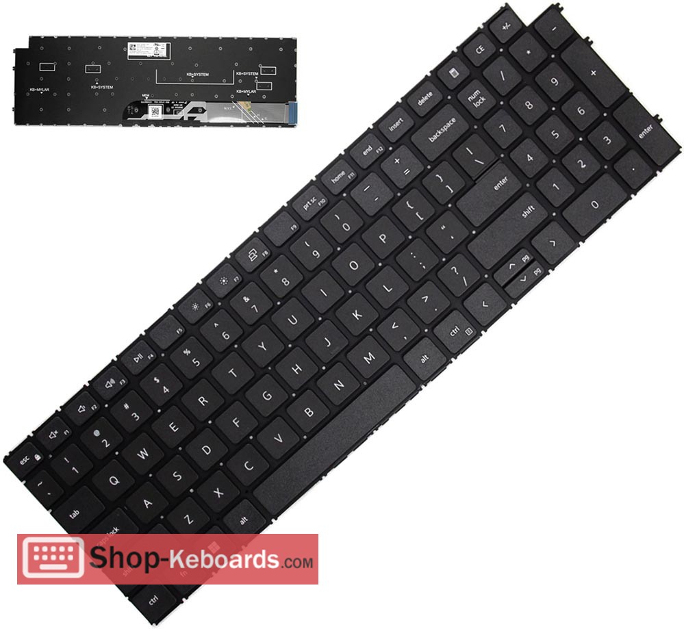 Dell DLM20L83U4J7281 Keyboard replacement