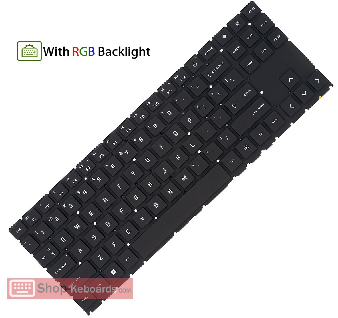 HP OMEN 16-C0045NS  Keyboard replacement