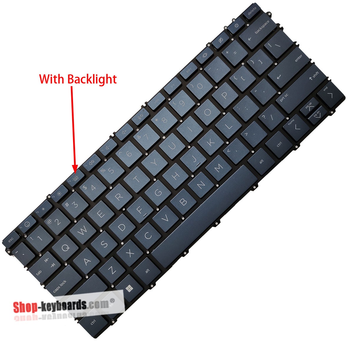 HP ENVY X360 13-BF0003NA Keyboard replacement