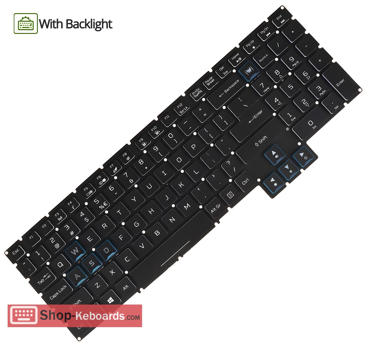 Acer AEZGER00010 Keyboard replacement