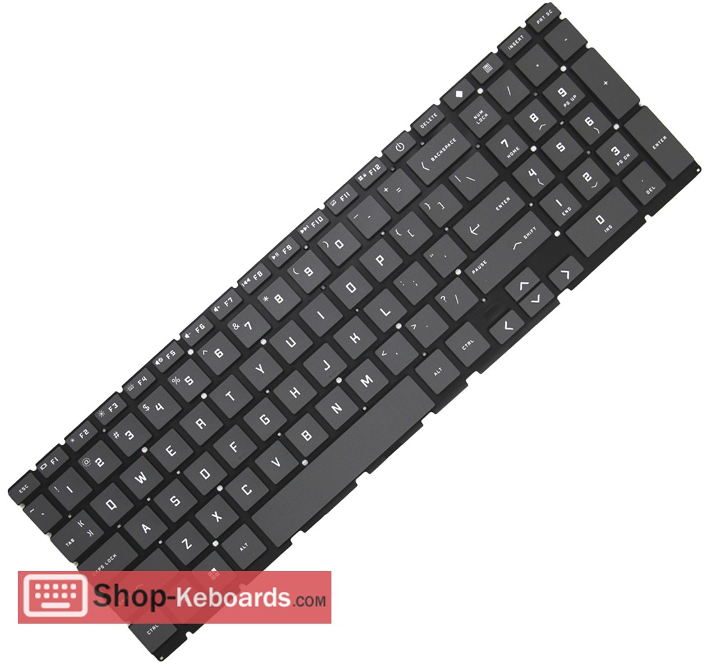 HP VICTUS 16-E0007UR  Keyboard replacement