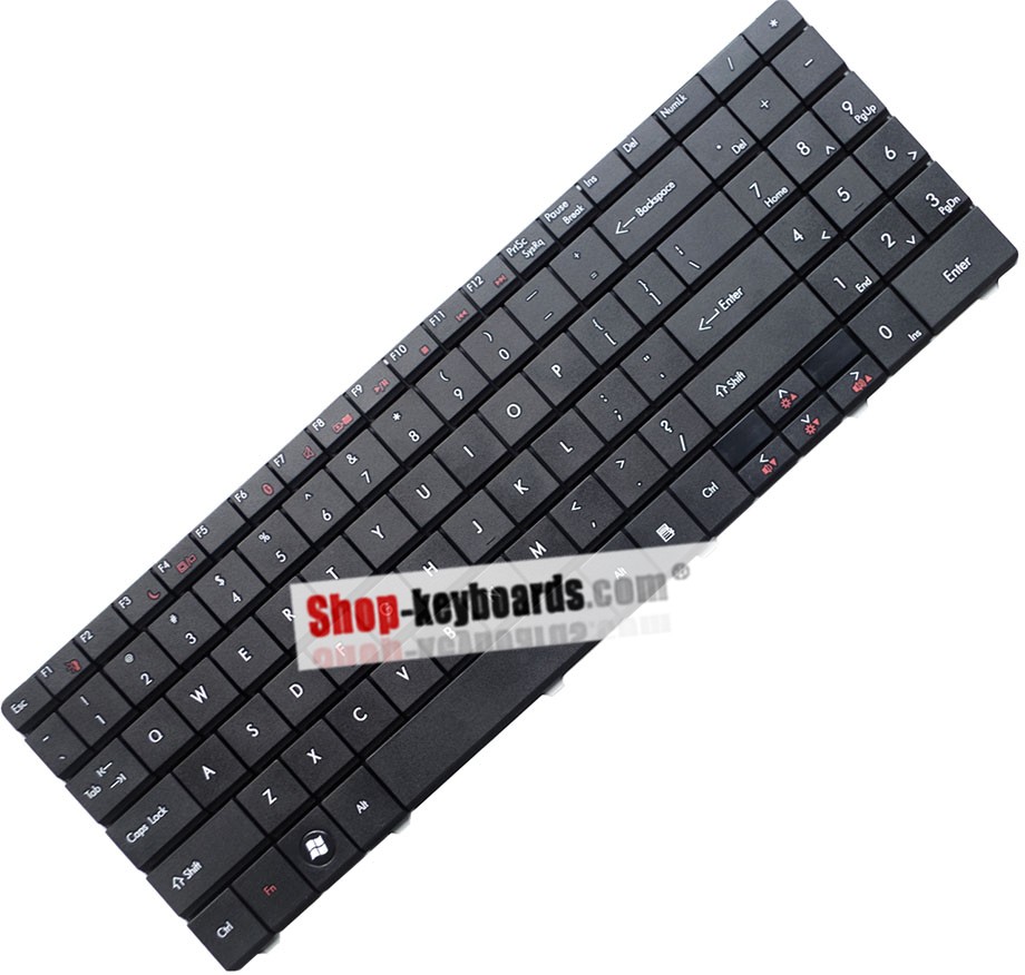 Packard Bell EasyNote LJ78 Keyboard replacement