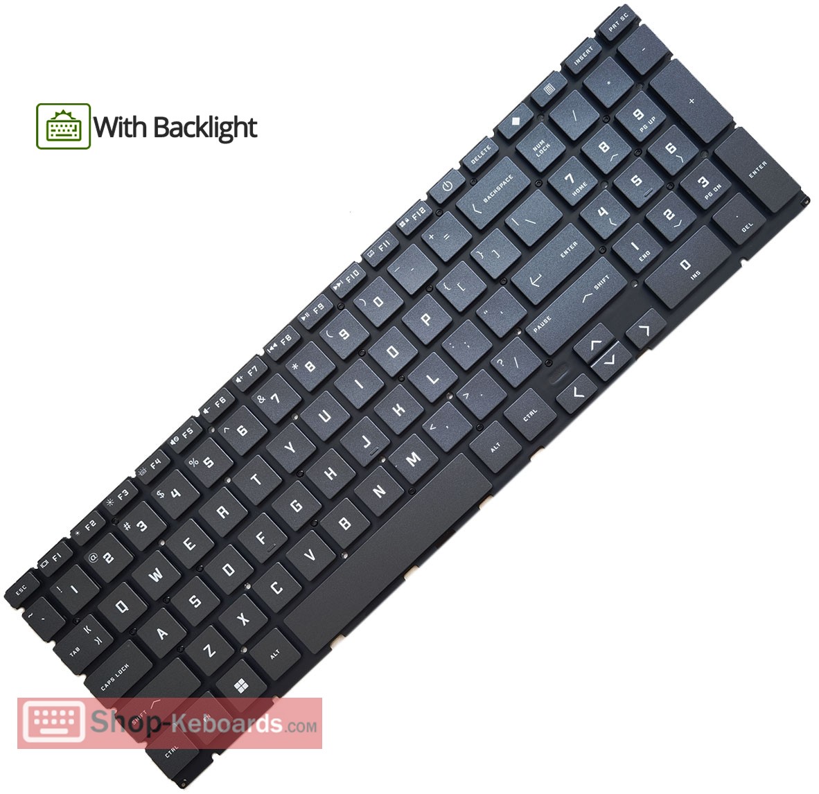 HP VICTUS 16-D0043UR  Keyboard replacement