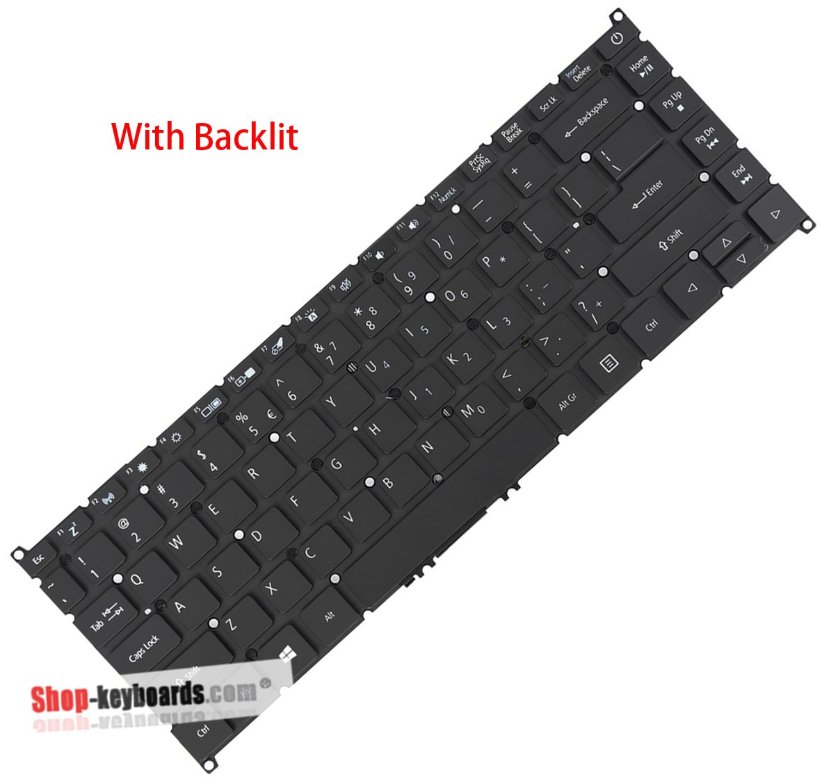 Acer TRAVELMATE TMP214-53-78QY  Keyboard replacement