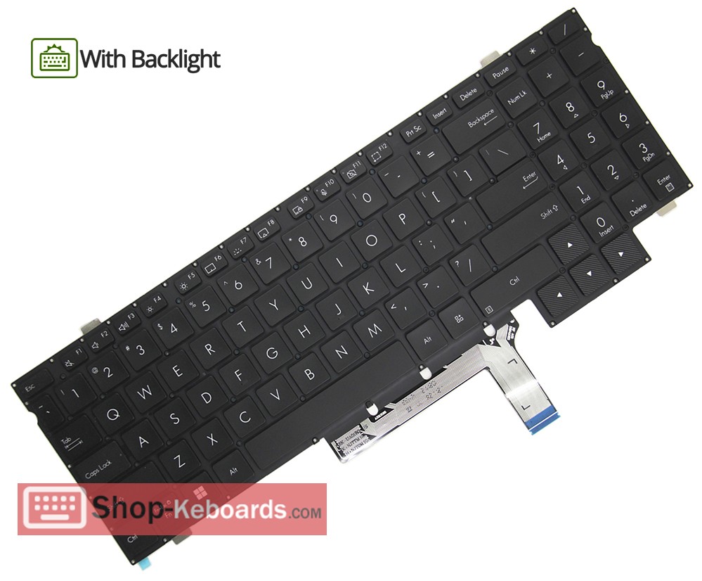 Asus EXF Keyboard replacement