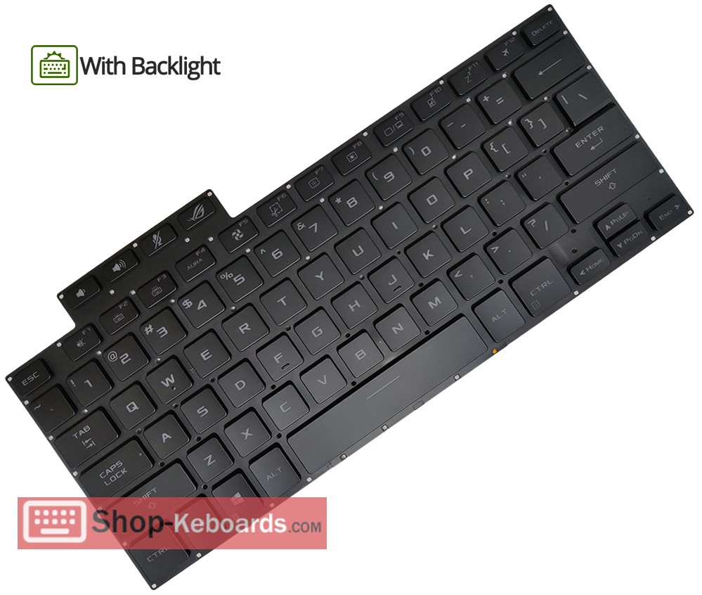 Asus ROG ZEPHYRUS GA503RS-HQ016W  Keyboard replacement