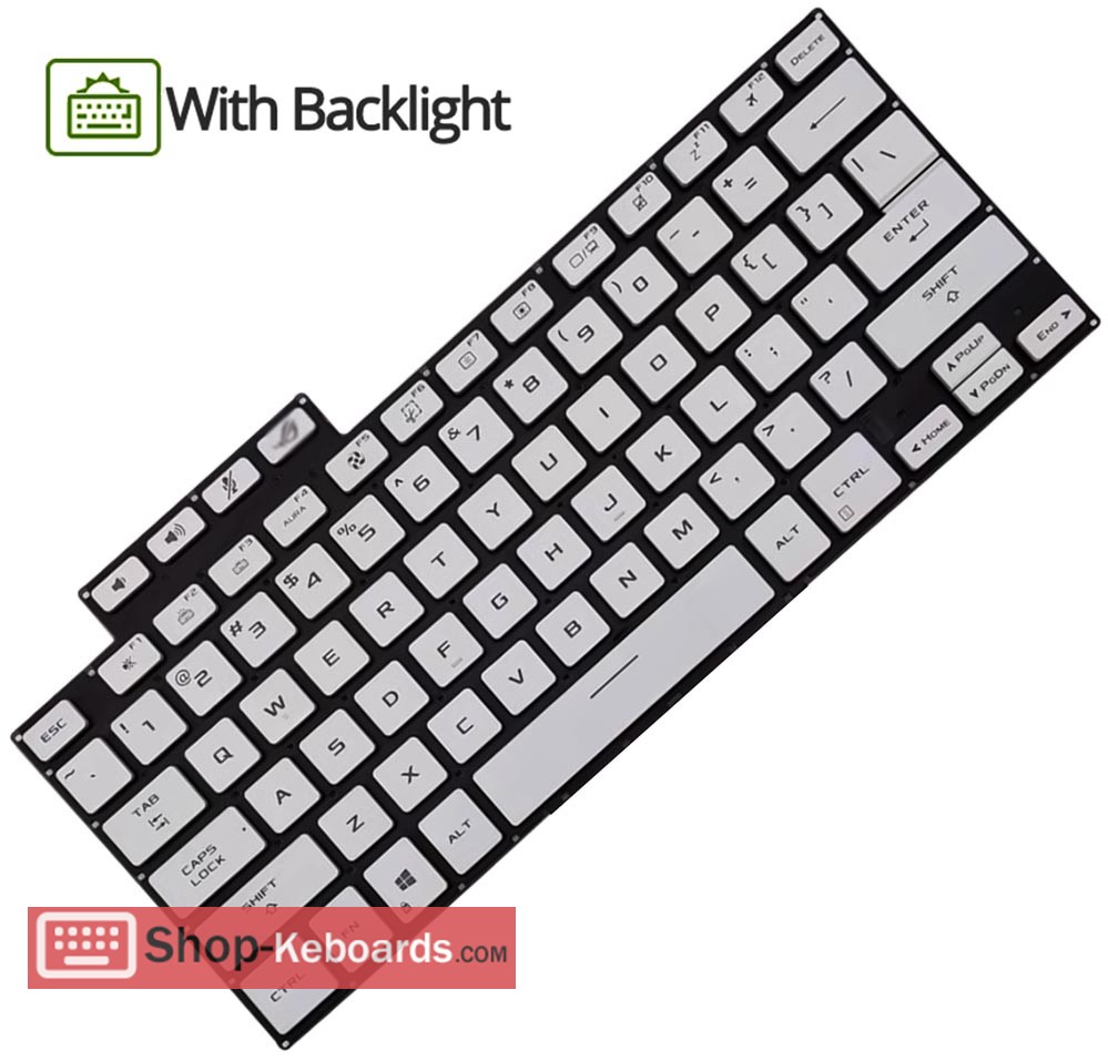 Asus ROG ZEPHYRUS GA503RS-HQ016W  Keyboard replacement
