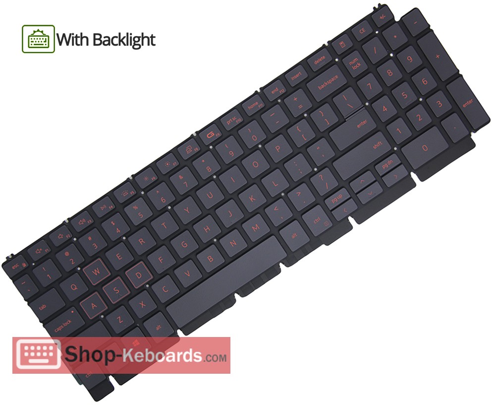 Dell DLM18J83USJ6985W Keyboard replacement