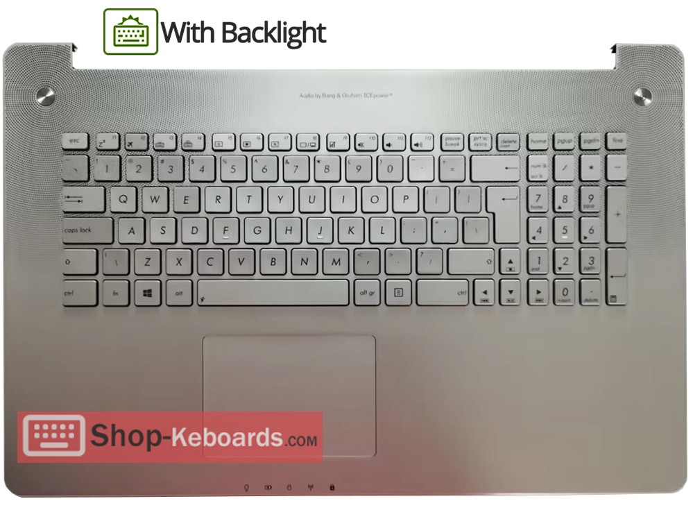 Asus N750JK-T4025H  Keyboard replacement