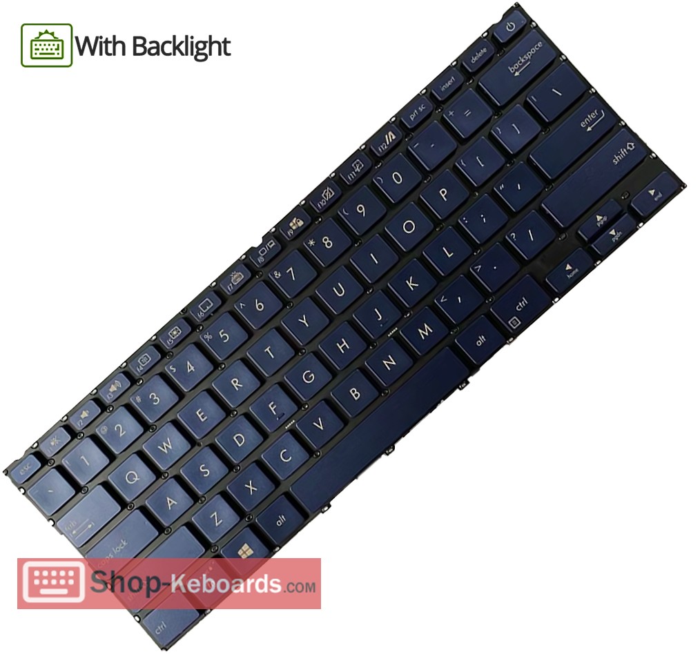Asus UX434FQ-A5020R  Keyboard replacement