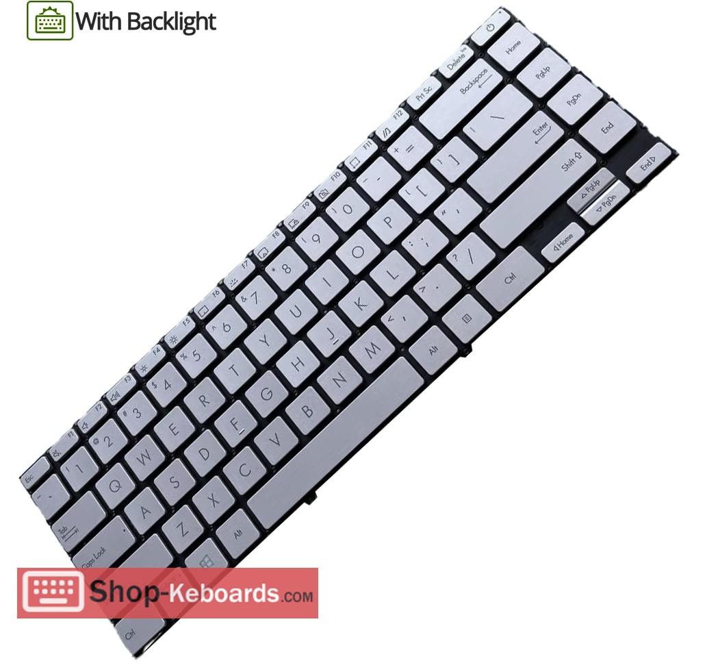 Asus BX425JA Keyboard replacement