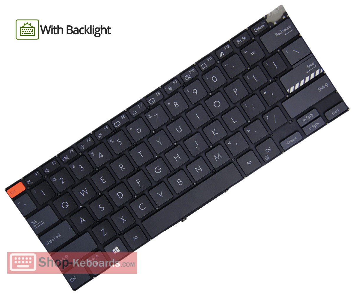 Asus 0KNB0-1821UK00 Keyboard replacement