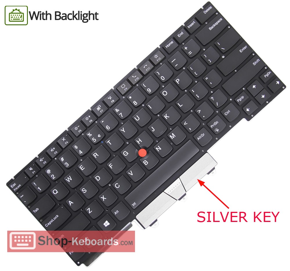 Lenovo 5M11H59019 Keyboard replacement
