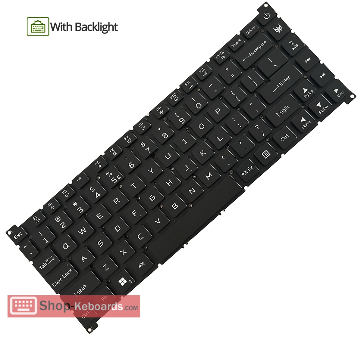 Acer PTX17-71-XXXX Keyboard replacement