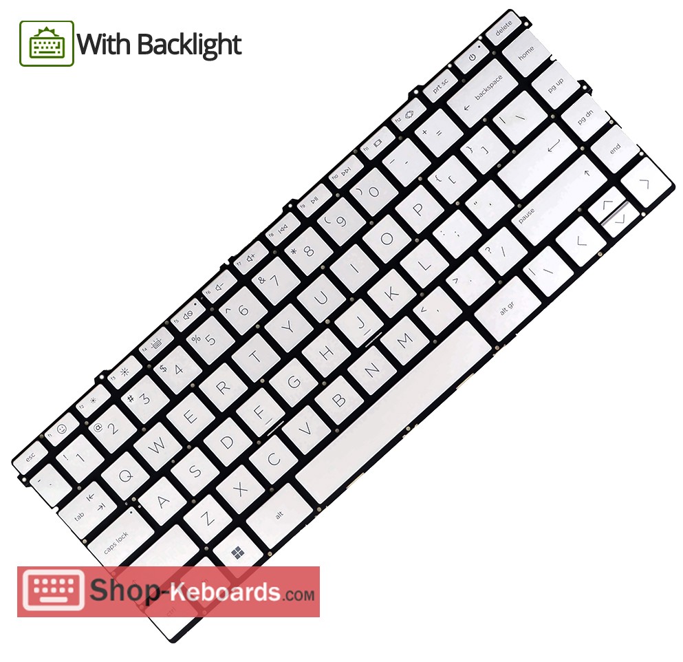 HP Envy x360 15T-EW000 Keyboard replacement