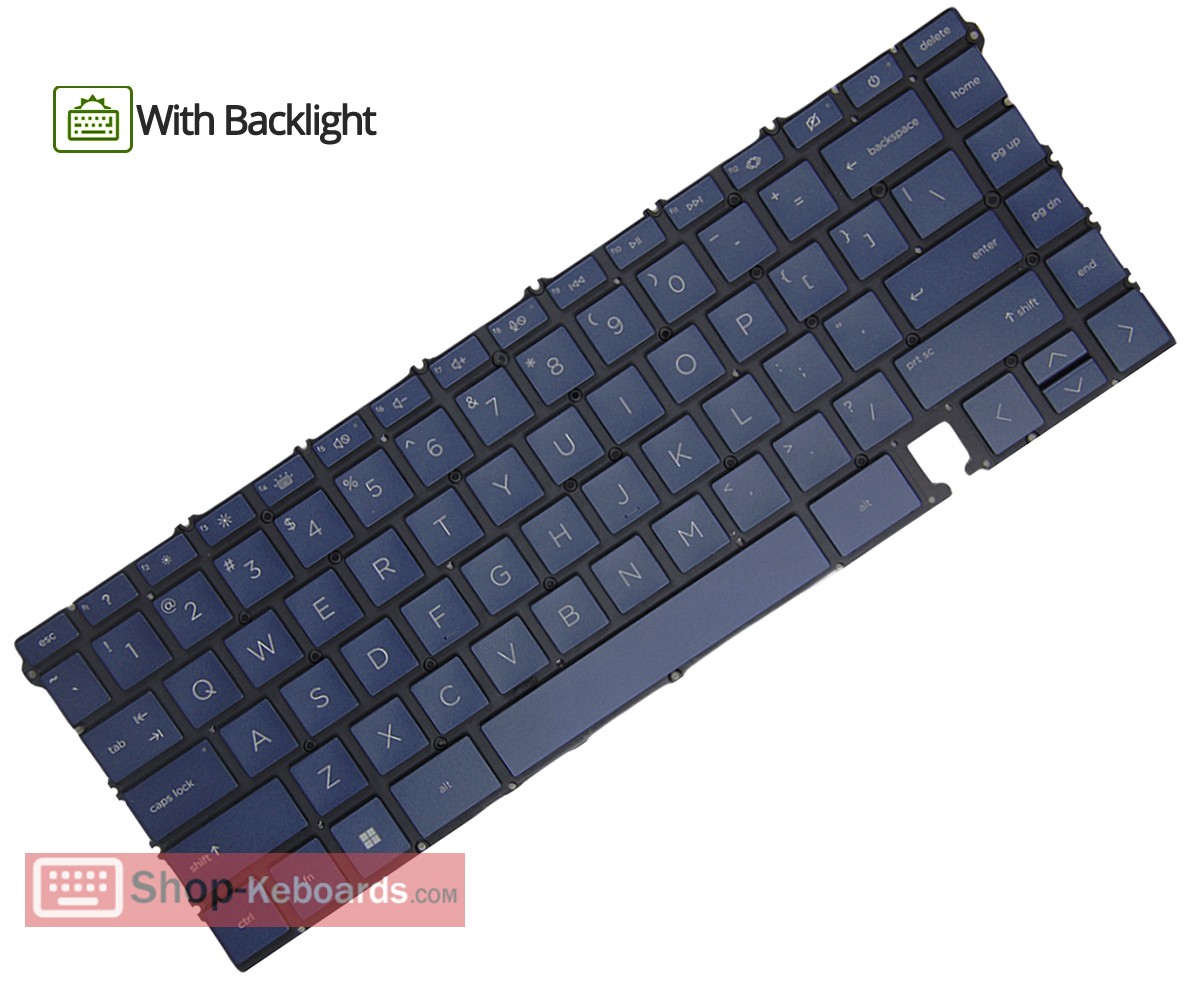 HP SPECTRE X360 16-F0010NL  Keyboard replacement