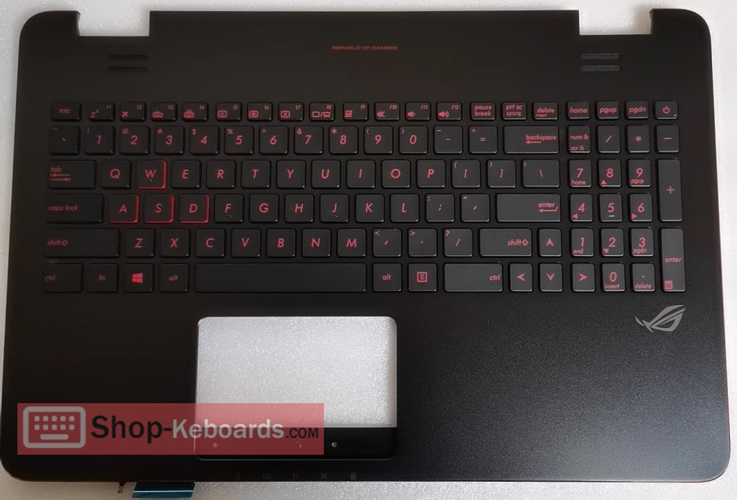 Asus R555JW Keyboard replacement