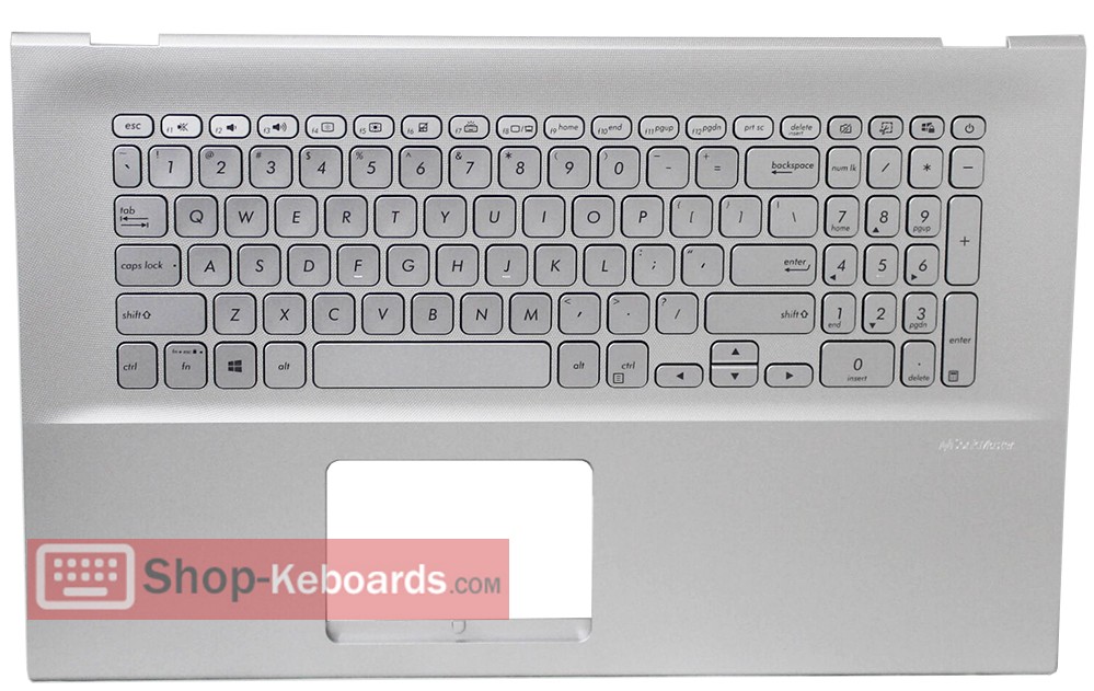 Asus K712JA Keyboard replacement