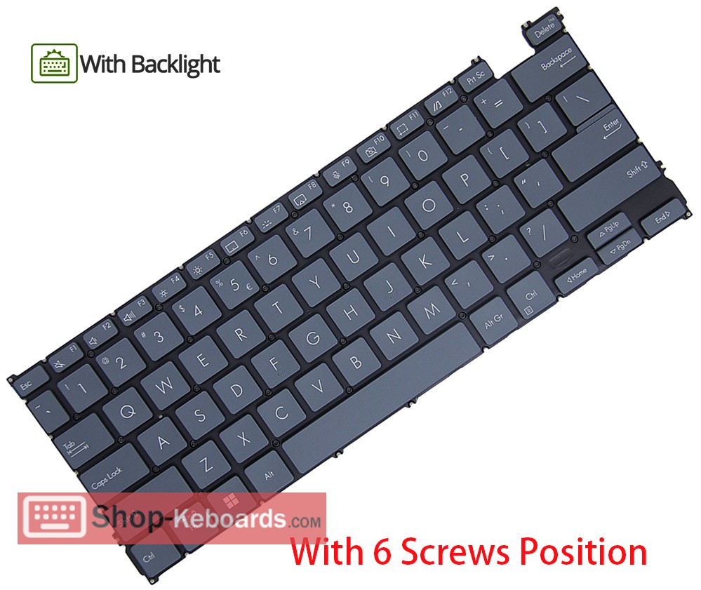 Asus AEUJCB00010  Keyboard replacement