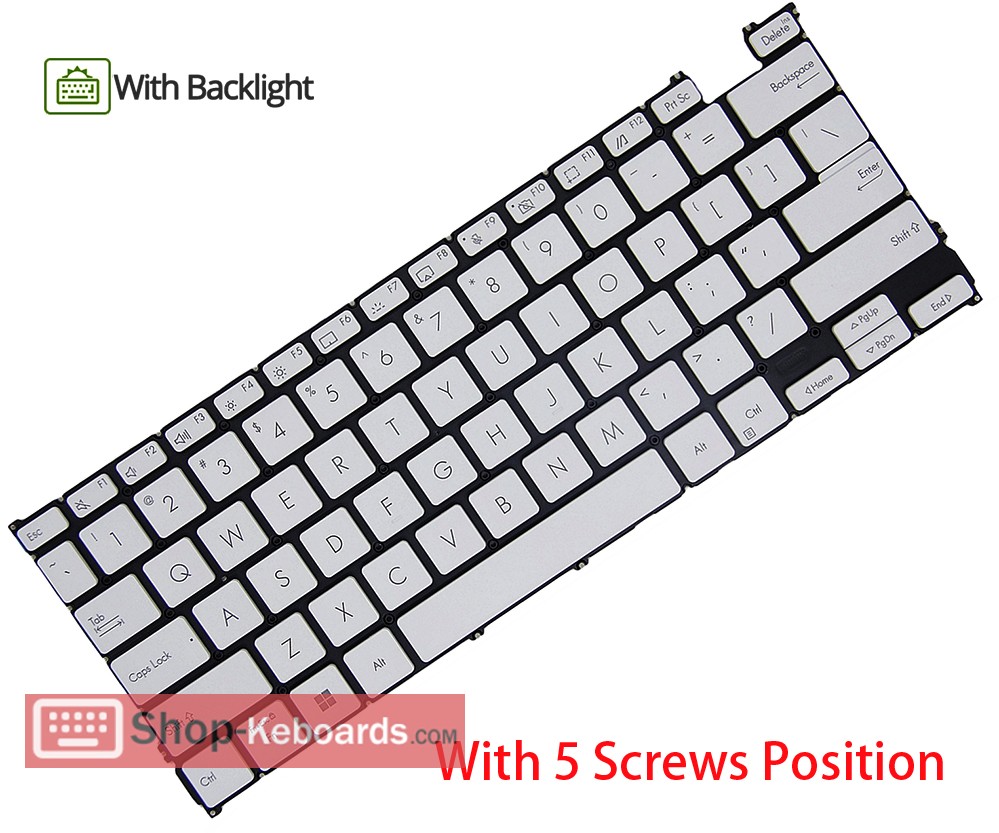 Asus AEUJCB00010  Keyboard replacement