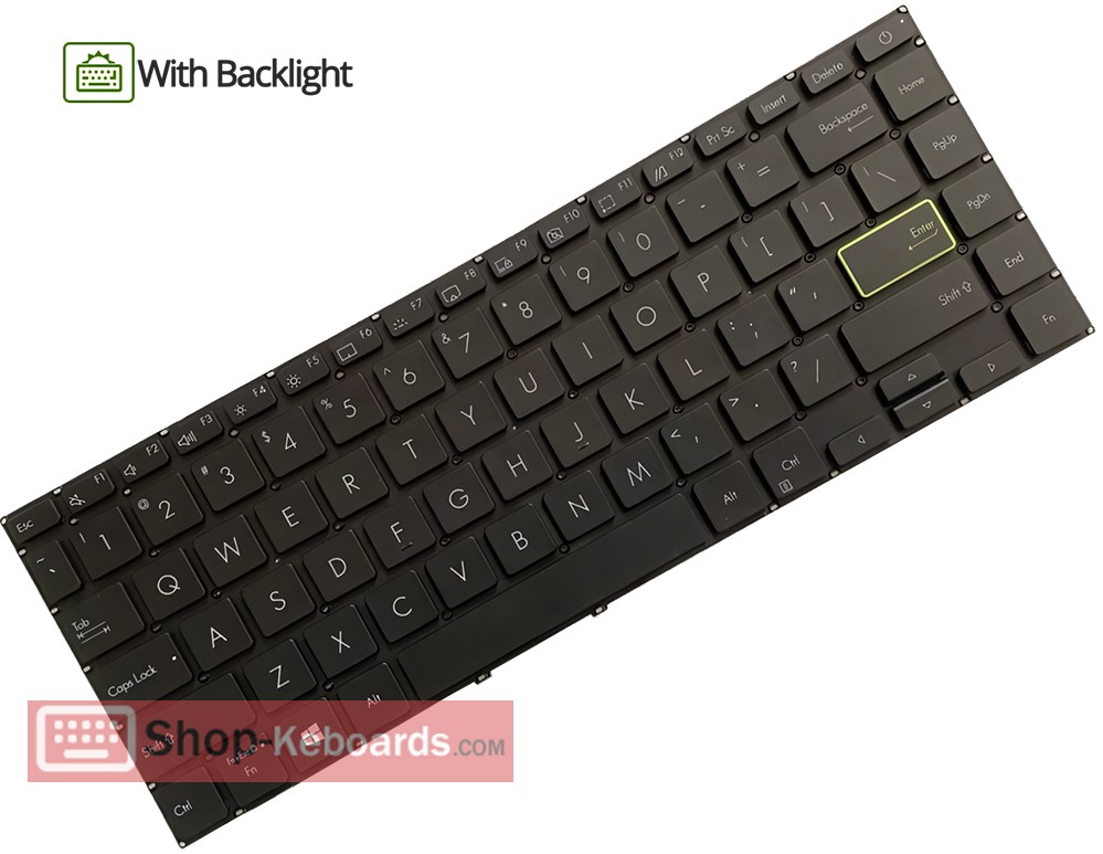 Asus S435EA Keyboard replacement