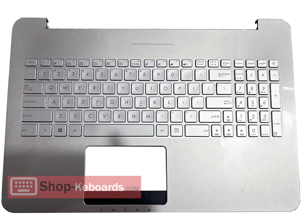 Asus N552VW Keyboard replacement