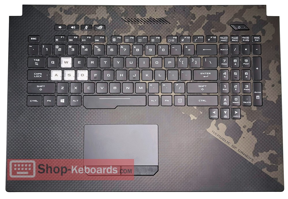 Asus 90NR01Y1-R30US0 Keyboard replacement