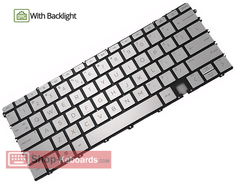 HP SPECTRE X360 14-EF2006NL  Keyboard replacement