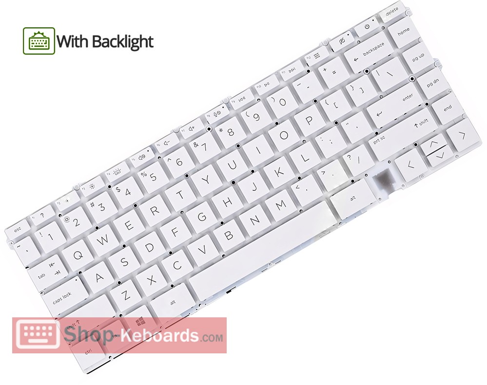 HP ENVY X360 15-EU0001NN  Keyboard replacement