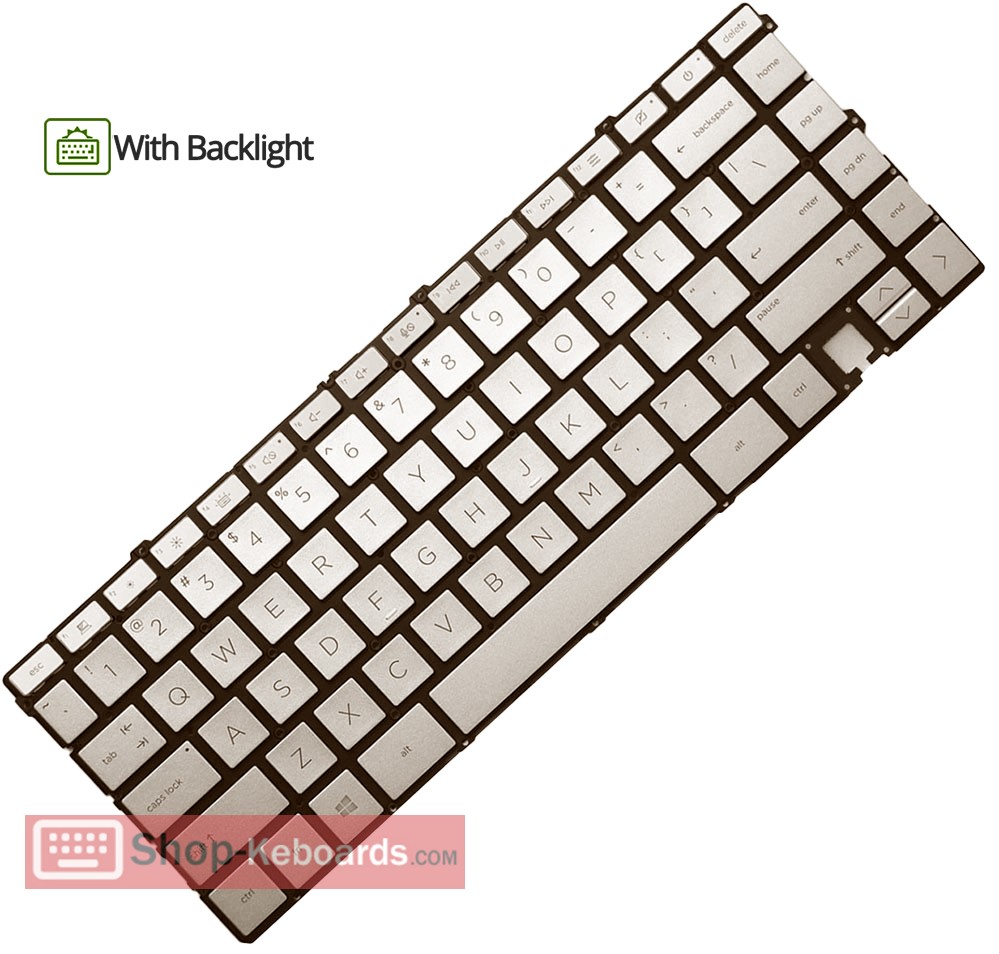 HP ENVY 13-BA0038TX  Keyboard replacement