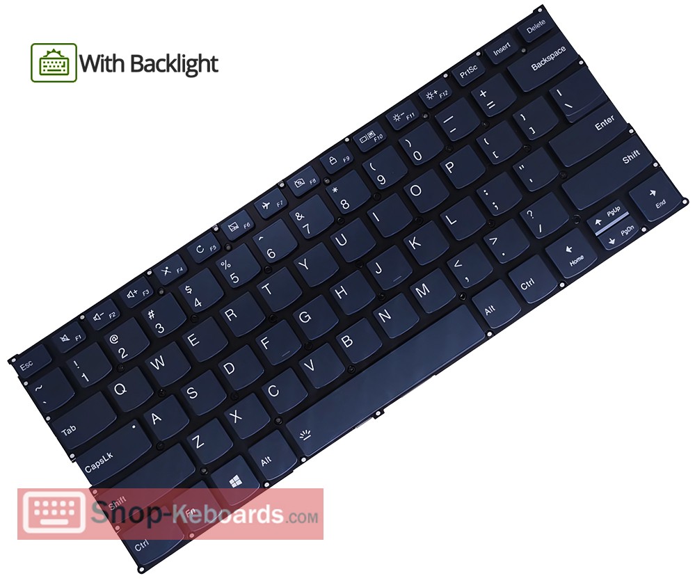 Lenovo IdeaPad Yoga 6-13ARE05 Type 82FN Keyboard replacement