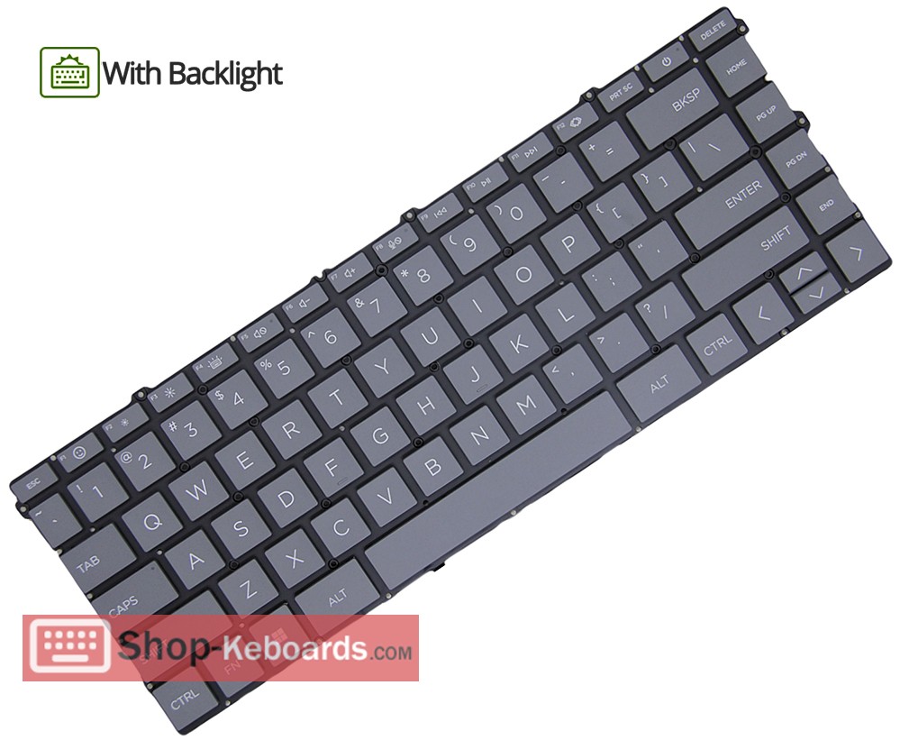 HP 14Z-EM000 Keyboard replacement