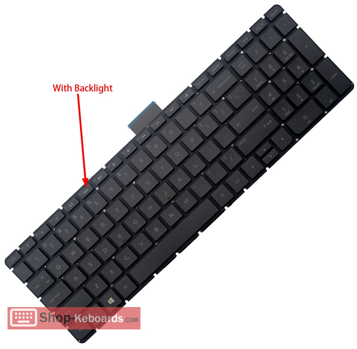 HP ENVY X360 15-AQ055NA  Keyboard replacement