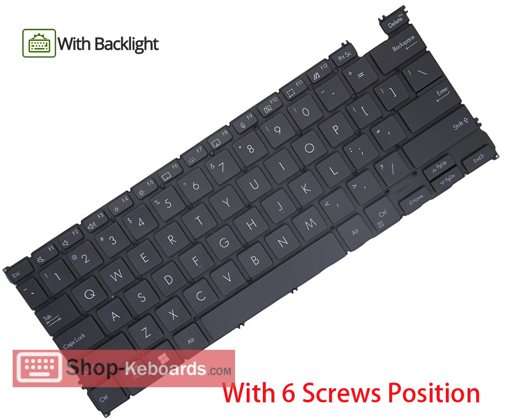 Asus AEUJCB00010  Keyboard replacement