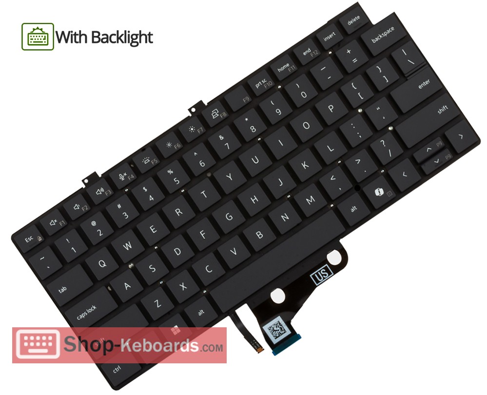 Dell P194G001 Keyboard replacement