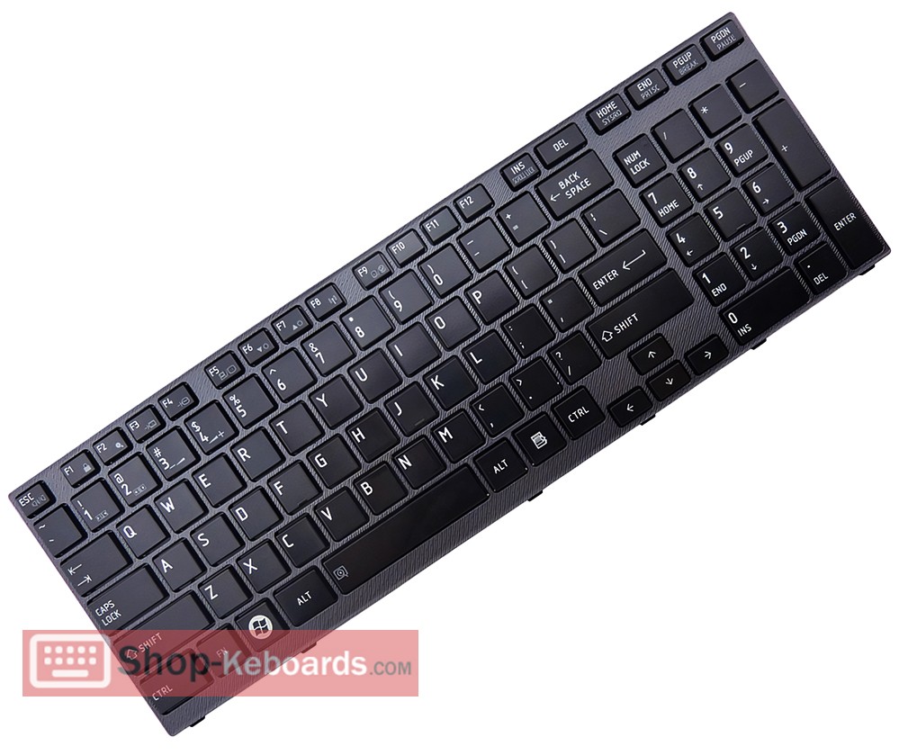 Toshiba Satellite P750-010  Keyboard replacement
