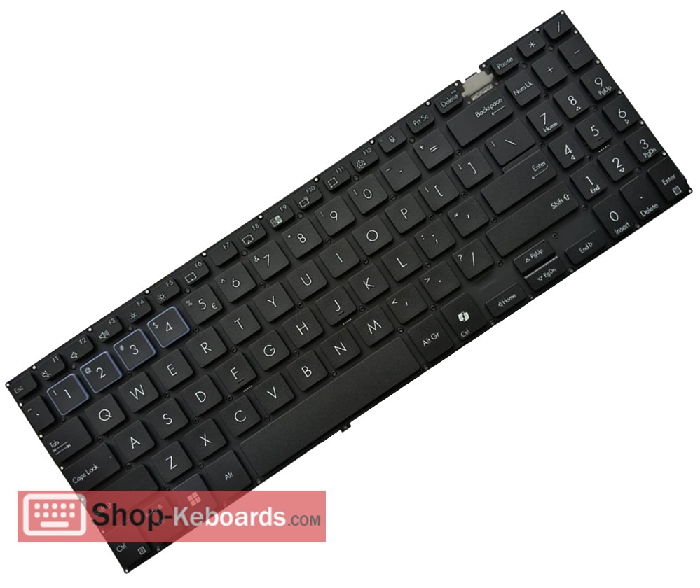 Asus 9Z.NMTPU.41D Keyboard replacement
