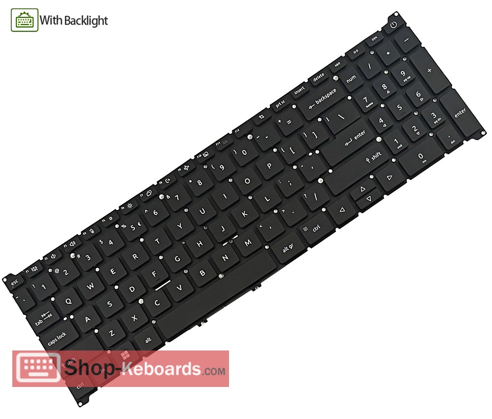 Acer A317-55P-XXXX Keyboard replacement